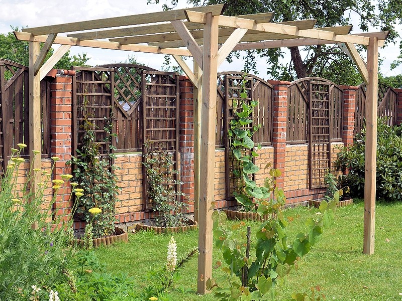 Pergola cm. 300X300 H240