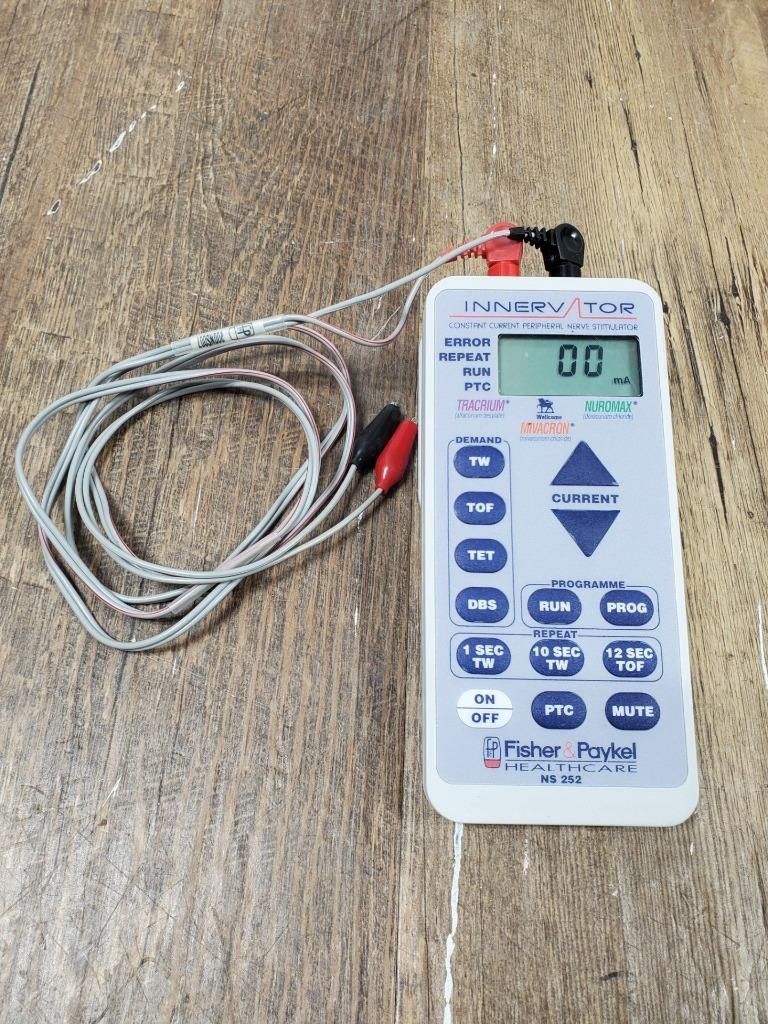 Q86 ♻ Fisher & Paykel NS 252 Peripheral Nerve Stimulator