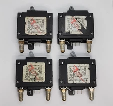 4x CARLINGSWITCH CTI-X0-12-003-A71-MJ 50A 80V BULLET STYLE CIRCUIT BREAKER[MG5-4