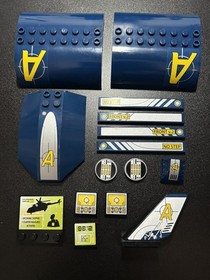 LEGO Agents: Aerial Defense Unit 8971 100% Complete (2009) Retired.