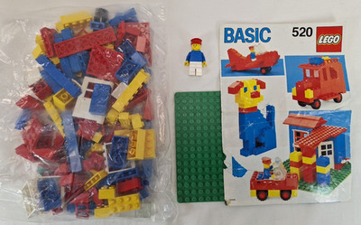 Lego 520 Basic Universal Building Set komplett mit Anleitung OBA