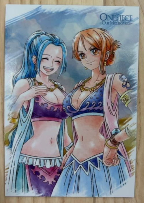 ナミ our memories One Piece Wafer Card Collection Nami & Vivi Our Memories No. 7 | eBay