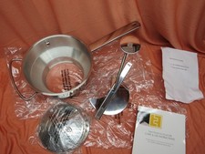 Stainless Steel Ricer Food Mill by Chef Tyler Florence Masher Strainer