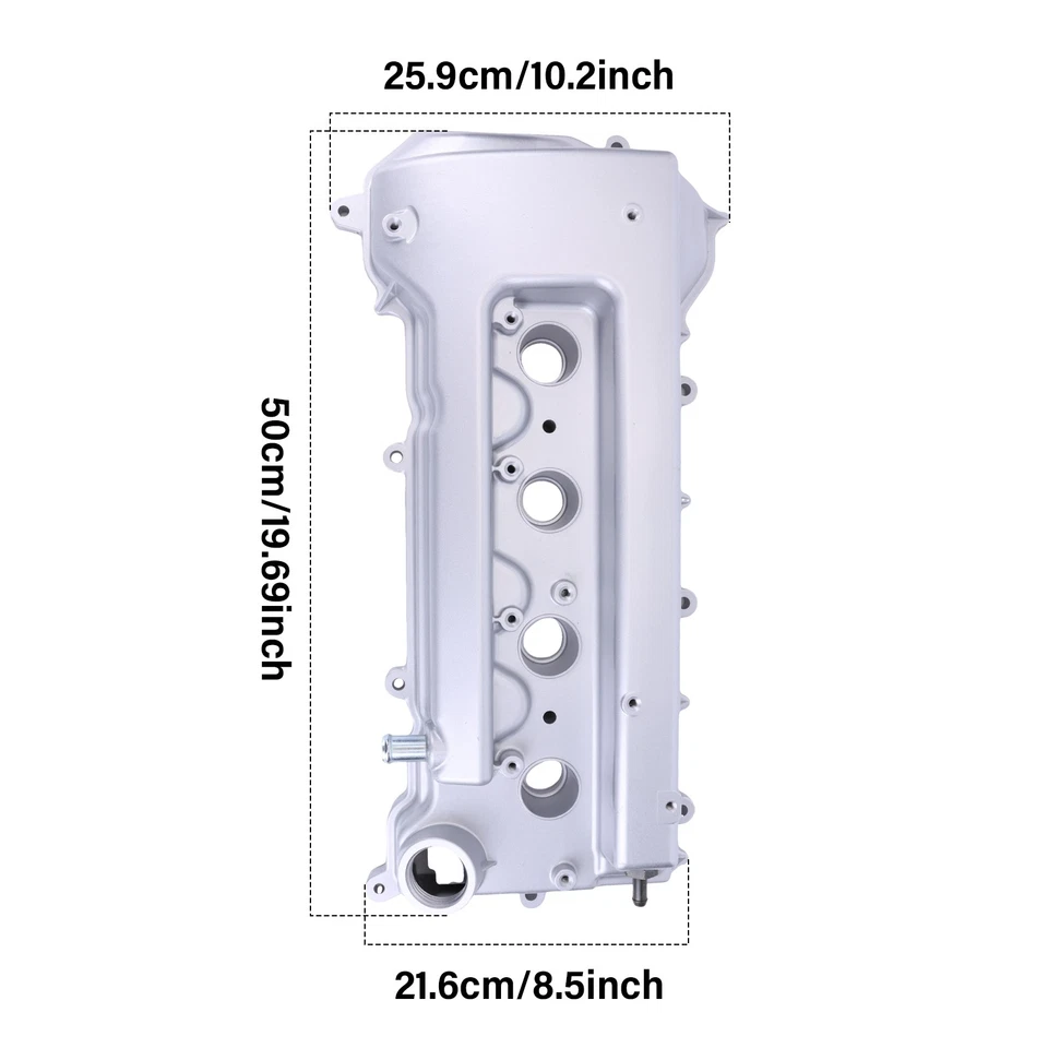 Cubierta de válvula con junta para Toyota Corolla Celica 2000-2005 2003-2008 Matrix 1,8 L Foto 3 de 4