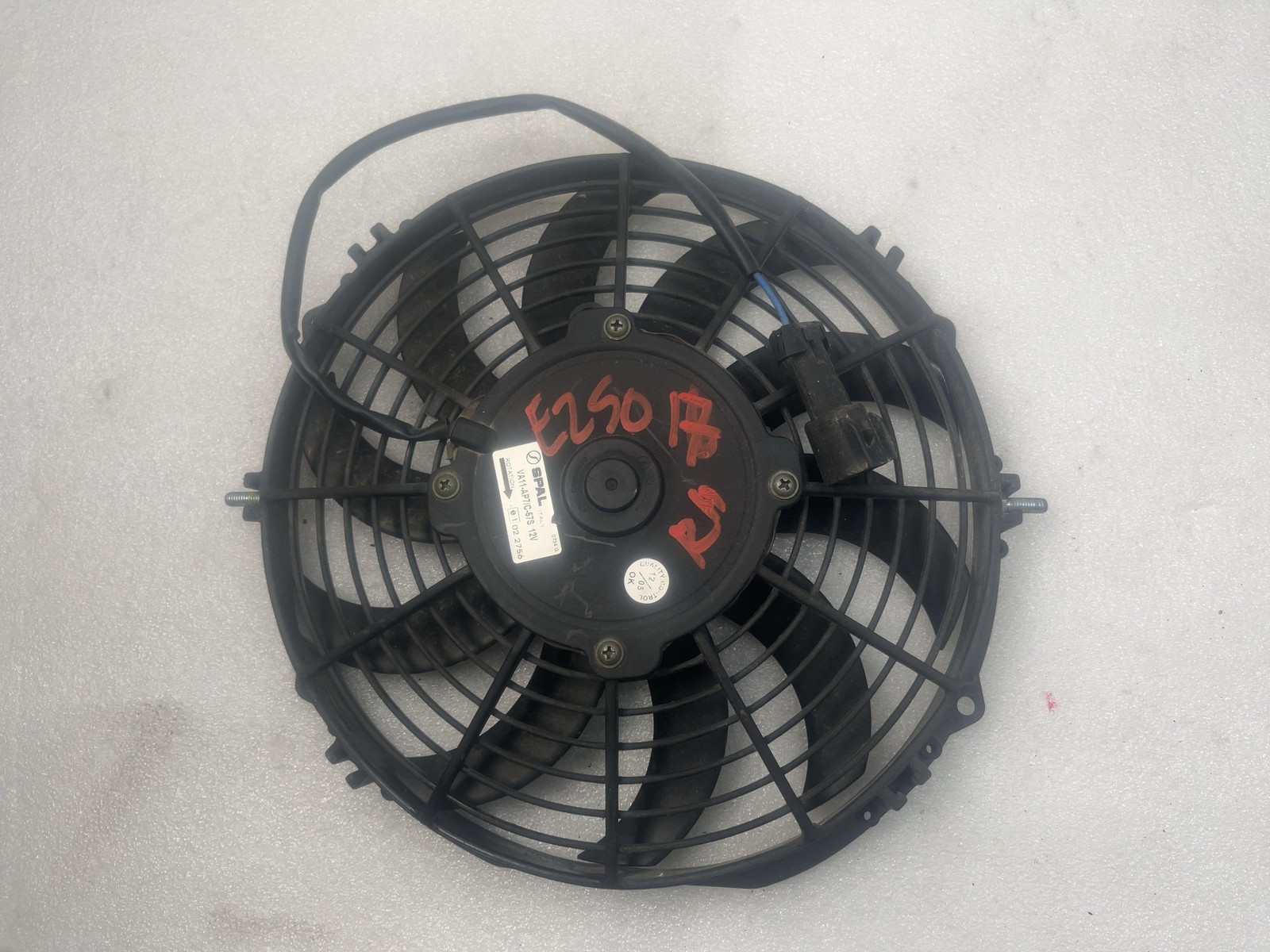 2007 LOTUS ELISE Right Side Electric Cooling Motor -18K MILES OEM