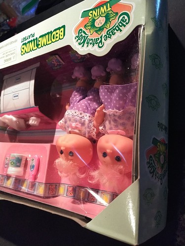 Juego Cabbage Patch Kids Bedtime Twins Vintage 1998 Nuevo en Caja Sellada Mattell - Imagen 16 de 16