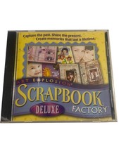 Art Explosion Scrapbook Factory Deluxe PC CD 2001 Creative Software Win XP