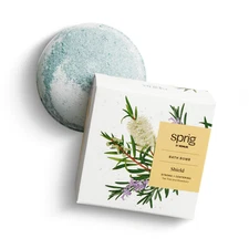 Sprig by Kohler Tea Tree + Rosemary Bath Bomb, Hypoallergenic, Made with Natural