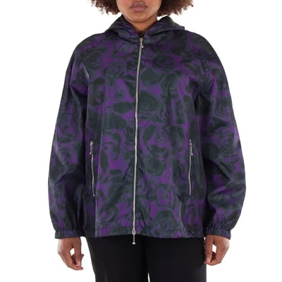 Burberry Rose Print Nylon Jacket - Image 1 of 4