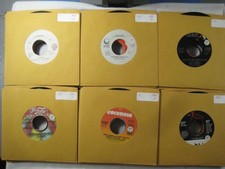 lot 45 rpm VG /NM- 68 vinyl records w/ sleeves 1984 music FREE SHIP 4J