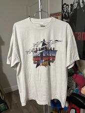 Vintage 1995 Las Vegas Air show T-shirt Size XL White