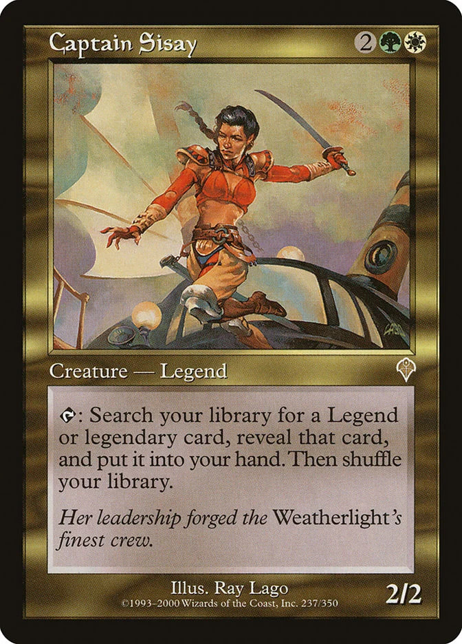 Captain Sisay [Invasion] Near Mint