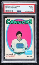 1971-72 O-Pee-Chee Dennis Kearns #231 PSA 7 2d2