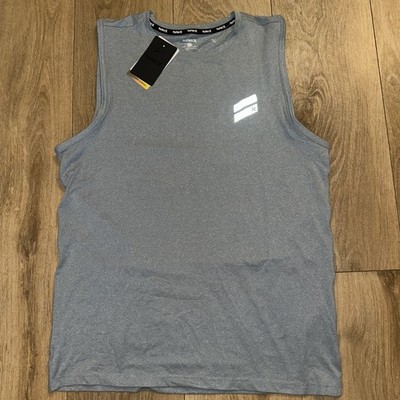 Hurley Men s Exist Breathe Tank Top Heathered Grey Performance Small