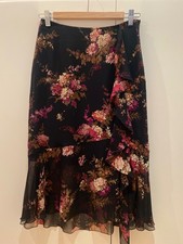 MARIELLA BURANI silk skirt size 40