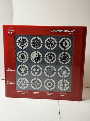 FlashPad 2.0 Touch Screen Memory Interactive Electronic Game - RED 