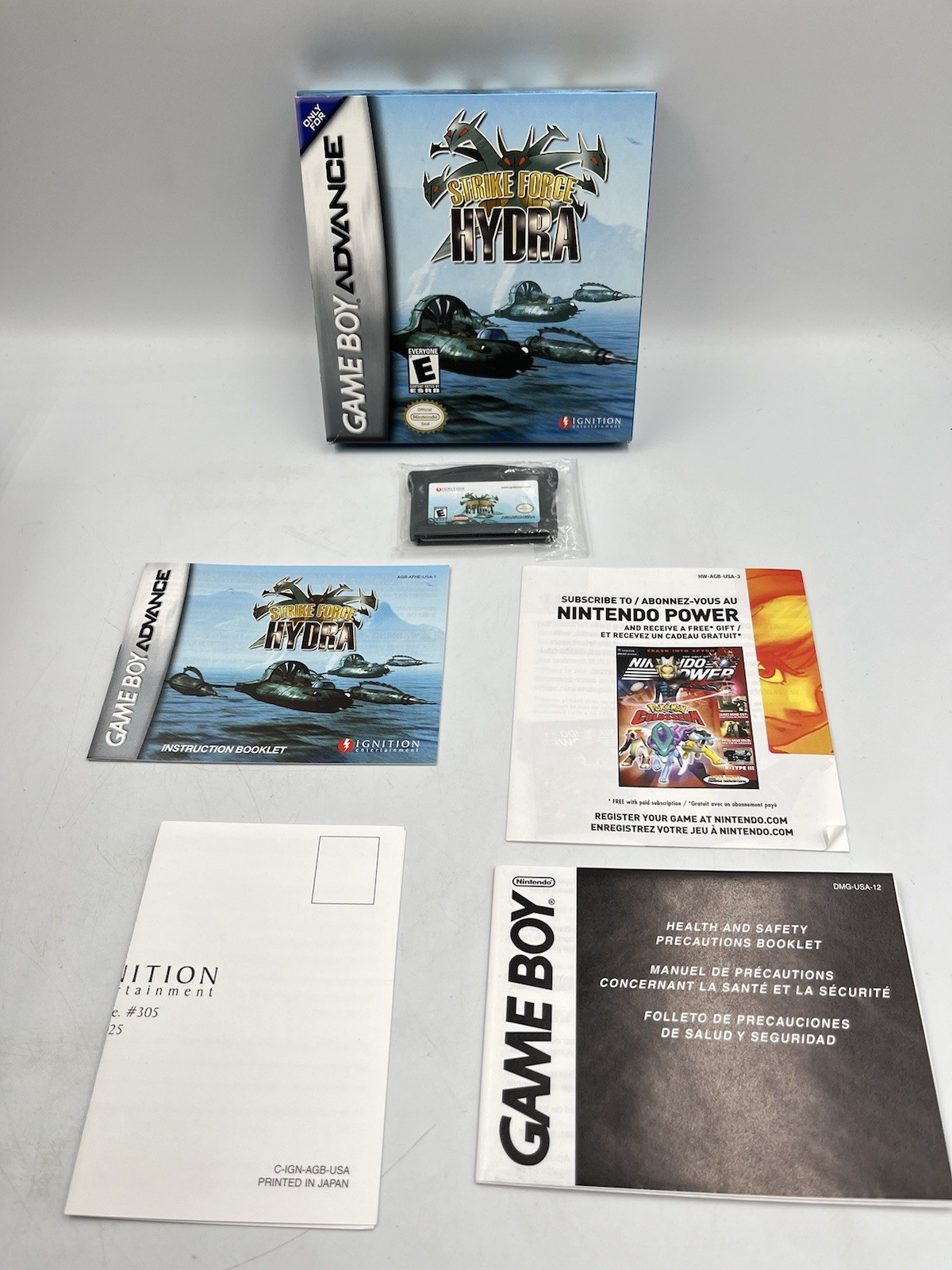 Strike Force Hydra (Game Boy Advance, 2004) Complete In Box - Great Condition!