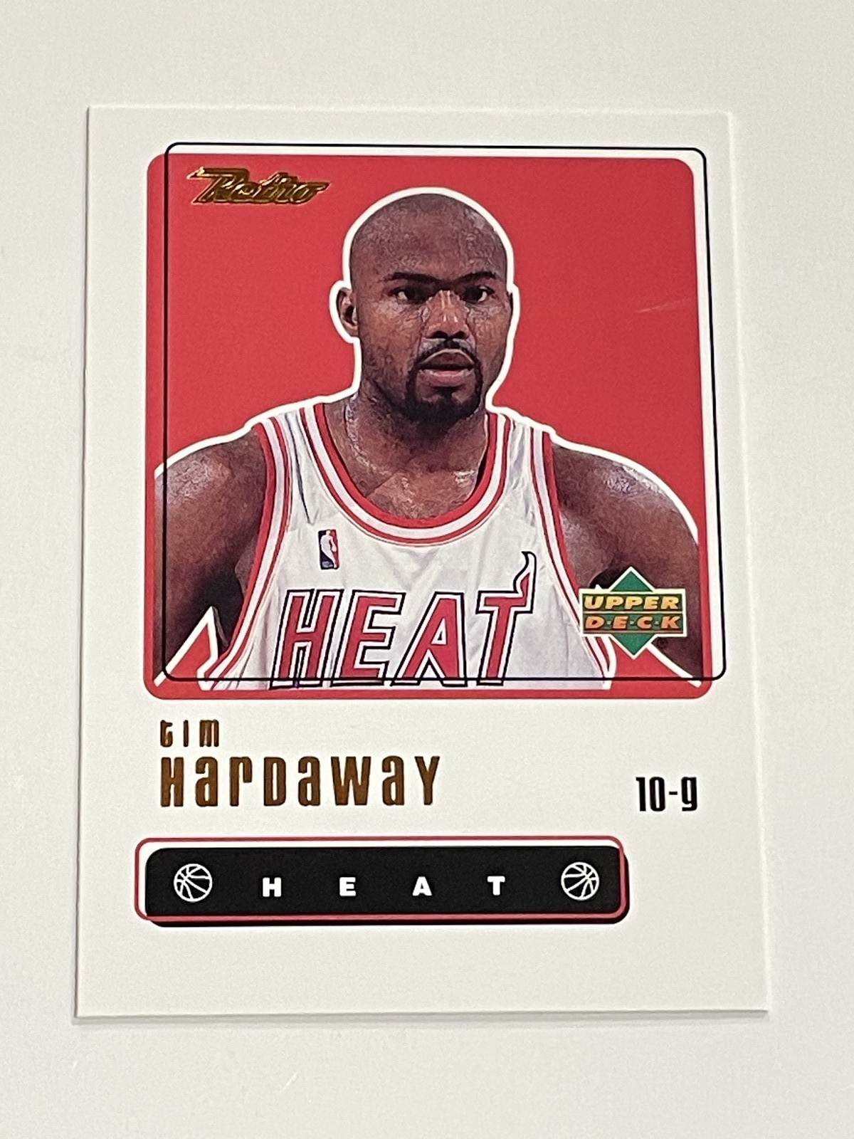 1999-00 Upper Deck Retro Basketball #93 - Tim Hardaway - Miami Heat