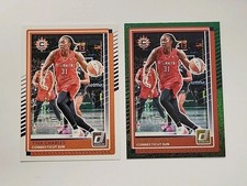 2025 Donruss WNBA #52 Tina Charles Green Shimmer + Base 