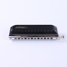 EASTTOP 12Hole Chromatic Harmonica Forerunner Harmonica C Chromatic Mouth Organ