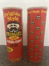 1970's Original Style Pringles Light Potato Chips Can 4.5 oz