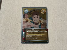 Flower Shuriken: Burning Petals and Fallen Leaves J-637 Foil Naruto Card Game