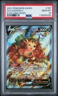 2021 POKEMON SWORD & SHIELD EVOLVING SKIES #167 FULL ART/LEAFEON V PSA 10