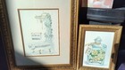 Vintage Framed Paintings (set of 2) Peggy Adams & Gardenia — photo 1