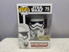 Funko Pop Star Wars First Oder Stormtrooper Walgreens Exclusive #75 w/Protector