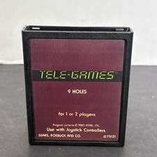 9 Holes (Atari 2600 -Rare Tele-Games SEARS) image