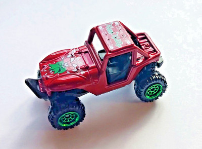 Matchbox Red MBX 4X4 Happy Holidays, As-New Never Played With CHRISTMAS THEME.