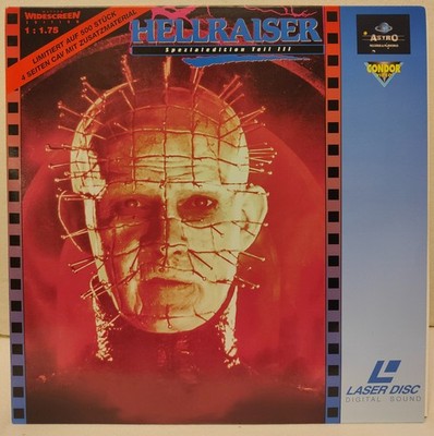 ¥¥¥ Laserdisc Hellraiser 3 III (2LD´s) PAL Deutsch