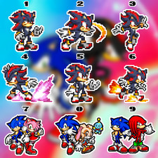 Sonic the Hedgehog Waterproof Vinyl Stickers Set 6