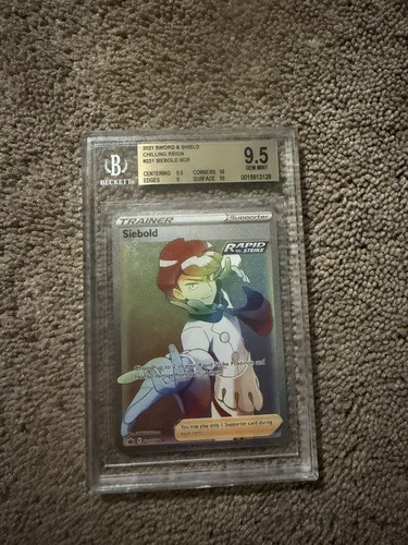 Siebold graded BGS 9.5 for sale on eBay