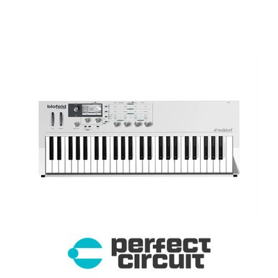 Waldorf Blofeld Keyboard WHITE Synth SYNTHESIZER - NEW - PERFECT CIRCUIT