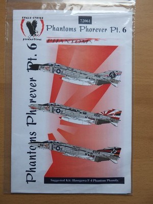 Eagle Strike Productions 72061 - US Navy Phantoms Phorever Part 6 - 1/72 Decals