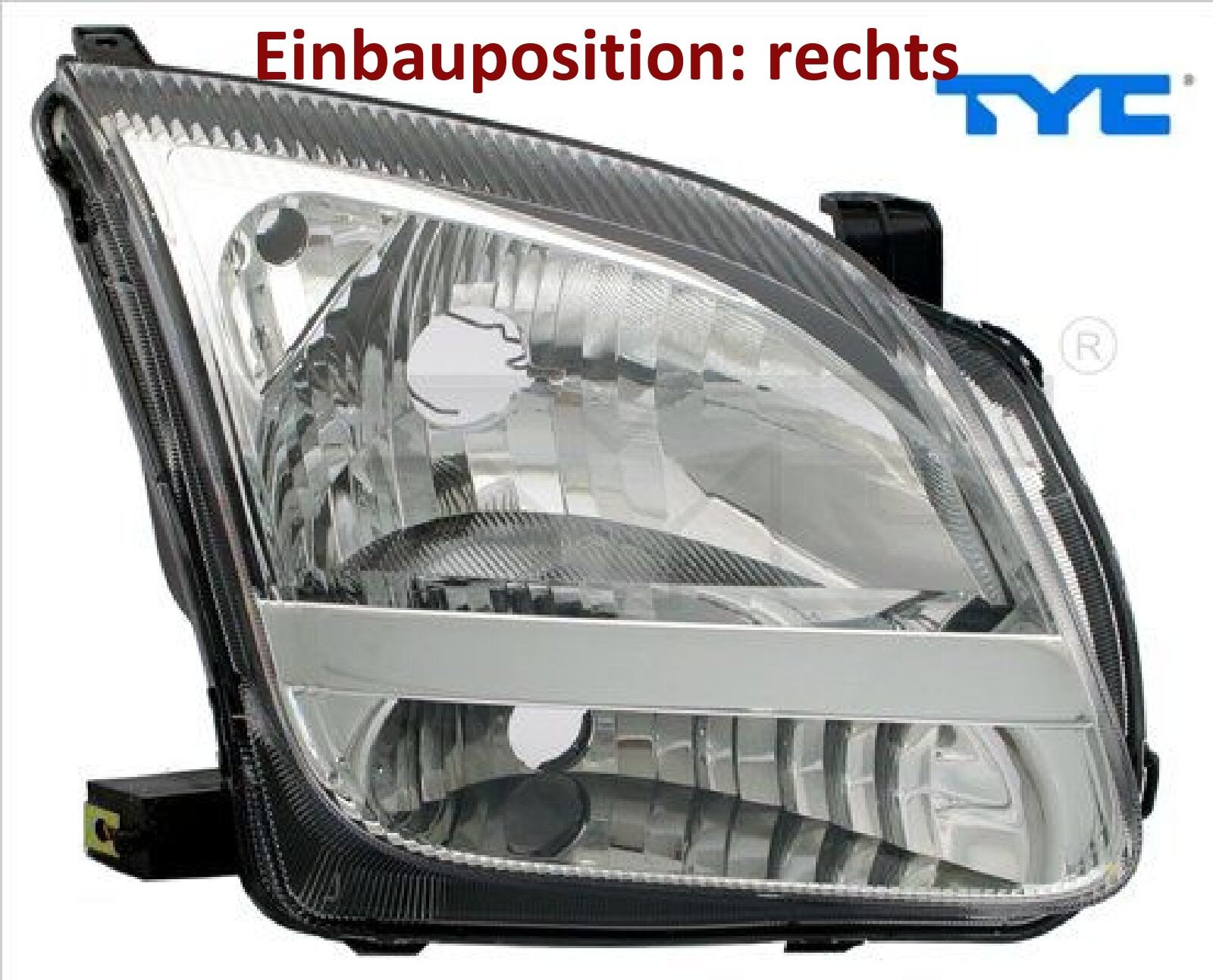 Scheinwerferleuchte rechts H4 20-0357-05-2 TYC für SUBARU SUZUKI - Bild 3