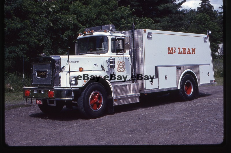 McLean, NY Tanker 1221 1974 Brockway/Saulsbury Fire Apparatus Slide