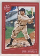 2019 Panini Diamond Kings Red Framed Sam Crawford #83 HOF 0w7