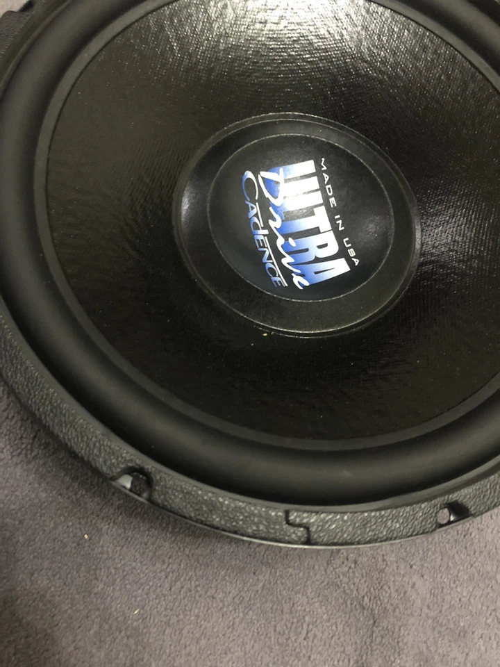 Cadence CW14-504-4 новый в коробке сабвуфер динамик новый редкий в коробке автомобиля сделано в США - Изображение 4 из 4