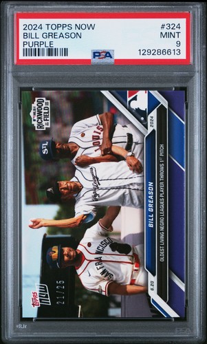 2024 Topps Now 324 Bill Greason