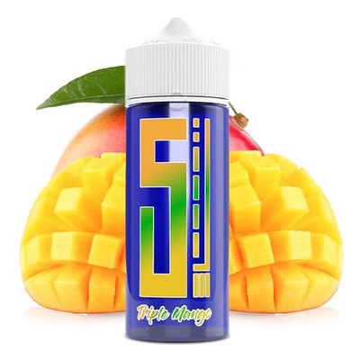 5 Elements - Blue Series - Triple Mango - 10ml Longfill Aroma in 120ml Flasche