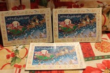 CHRISTMAS Cards / Postcards CURRENT Lot of 3 PACKS Mint MIP New SS Sealed