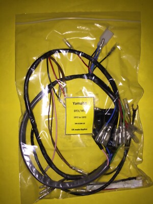 Yamaha DT3 RT3 250cc 72-73 Nachbau Hauptkabelbaum Original 308-82590-20