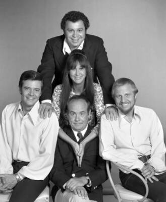 Bruce Belland David Somerville on The Tim Conway Show 1970 Old Photo
