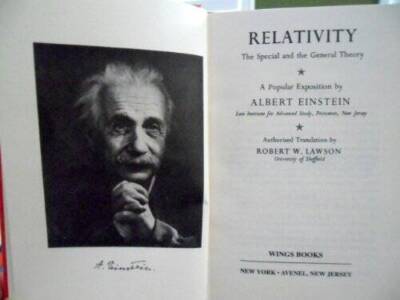Relativity: The Special and the General Theory - Paperback - GOOD