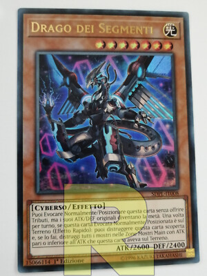 Segmentdrache / Segmental Dragon  Ultra Rare  SDPL-IT008  Italienisch