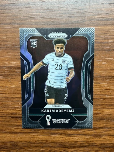 2022 Prizm World Cup Karim Adeyemi ROOKIE #111 Panini Germany Soccer Qatar RC