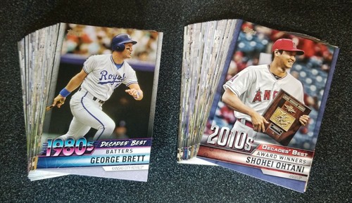 2020 TOPPS SERIES 1 DECADES' BEST SINGLES - YOU PICK BUY1GET1FREE, CARDS #BD-xx