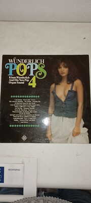 LP - Klaus Wunderlich New Pop Organ Sound Pops 4 - Telefunken 622394 Cheesecake